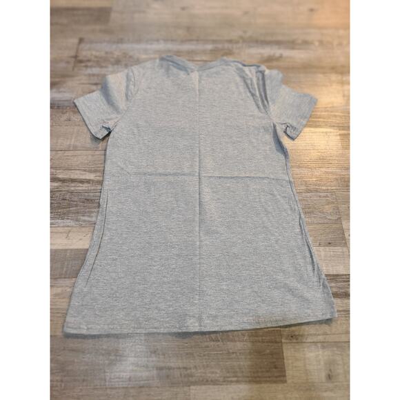 Time and tru small women's gray crew neck basic tee new with tags - Picture 2 of 6